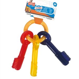 NYLABONE PUPPY CHEW BIJTSLEUTELS BACONSMAAK