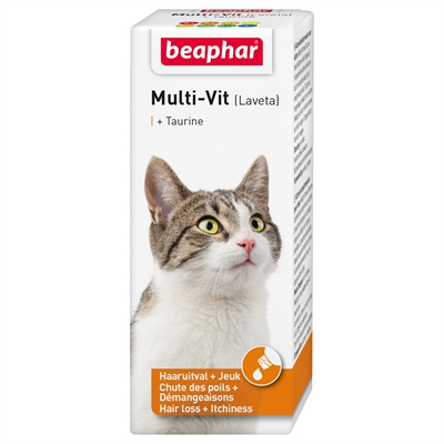 BEAPHAR MULTI-VIT LAVETA KAT MET TAURINE