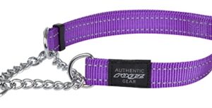 ROGZ FOR DOGS FANBELT HALFSLIP HALSBAND PAARS
