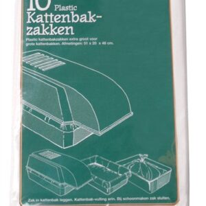 PLASTIC KATTENBAKZAK VOOR EXTRA GROTE KATTENBAKKEN