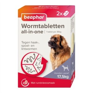 BEAPHAR WORMTABLET ALL-IN-ONE HOND