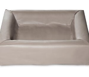 BIA BED KUNSTLEER HOES HONDENMAND TAUPE