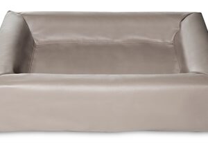 BIA BED KUNSTLEER HOES HONDENMAND TAUPE