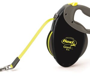 FLEXI ROLLIJN GIANT TAPE NEON ZWART / GEEL