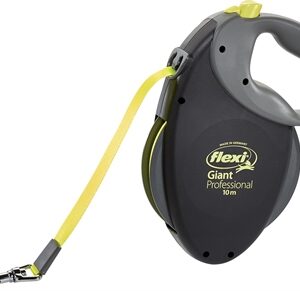 FLEXI ROLLIJN GIANT TAPE PROFESSIONAL NEON ZWART / GEEL