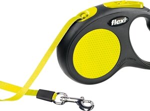 FLEXI ROLLIJN NEW CLASSIC NEON TAPE ZWART / GEEL