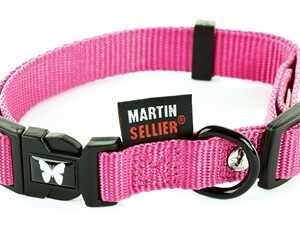 MARTIN HALSBAND VERSTELBAAR NYLON ROZE