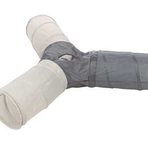 TRIXIE SPEELTUNNEL 3-WEG KAT EN KLEINE PUPS ASSORTI