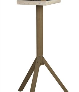 TRIXIE NATURE VOGELHUIS OPSTANDAARD GRIJS / WIT