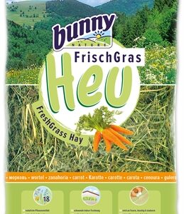 BUNNY NATURE VERS GRAS HOOI MET WORTEL