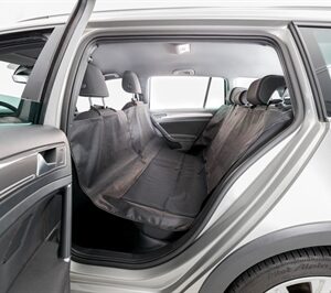 TRIXIE AUTO-HONDENDEKEN MET DEURBESCHERMING ZWART