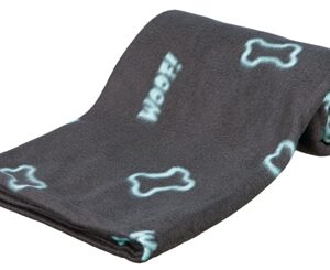 TRIXIE BARNEY FLEECE HONDENDEKEN GRIJS