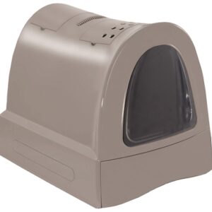 IMAC KATTENBAK ZUMA MET SCHUIFLADE TAUPE