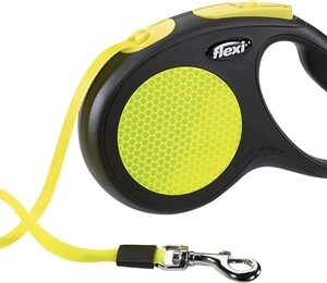 FLEXI ROLLIJN NEW CLASSIC NEON TAPE ZWART / GEEL