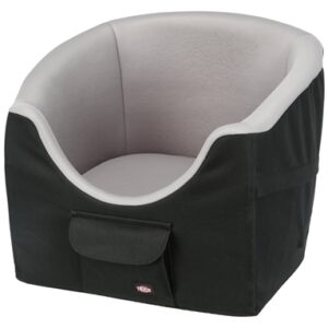 TRIXIE HONDENMAND AUTOSTOEL ZWART / GRIJS