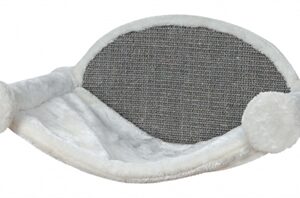 TRIXIE KATTENMAND HANGMAT VOOR AAN DE MUUR WIT / GRIJS