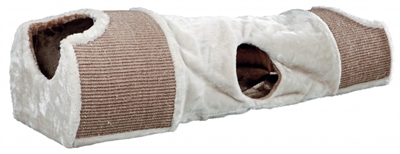 TRIXIE KRABTUNNEL LICHTGRIJS / BRUIN / TAUPE