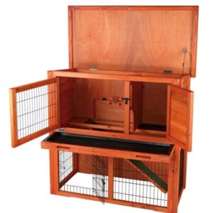 TRIXIE NATURA KONIJNENHOK MET REN BRUIN