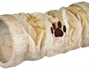 TRIXIE KATTENTUNNEL PLUCHE BEIGE