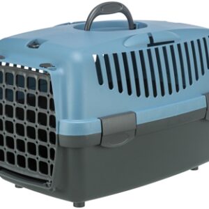 TRIXIE REISMAND CAPRI DONKERGRIJS / PASTELBLAUW