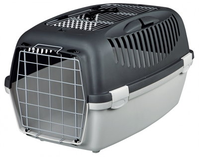 TRIXIE REISMAND CAPRI OPEN TOP LICHTGRIJS / DONKERGRIJS