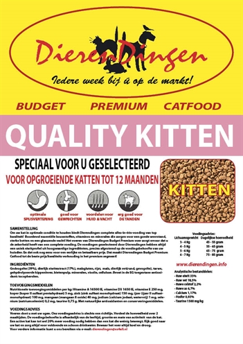 BUDGET PREMIUM CATFOOD QUALITY KITTEN