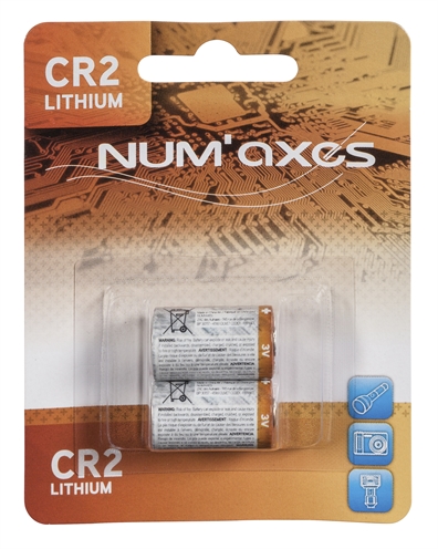 NUMAXES LITHIUM BATTERIJ CR2