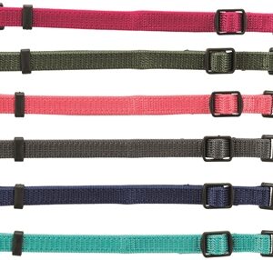 TRIXIE PUPPY HALSBANDSET FUCHSIA/GRAFIET/INDIGO/BOSGROEN/KORAAL