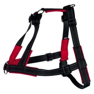 TRIXIE HONDENTUIG LEAD'N'WALK SOFT TUIG ZWART