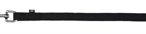 TRIXIE HONDENRIEM SLEEPLIJN SINGELBAND ZWART