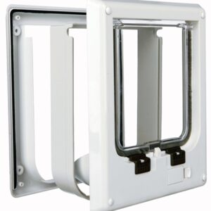 TRIXIE 4-WEG KATTENLUIK ELEKTROMAGNETISCH WIT