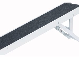 TRIXIE LOOPPLANK IN HOOGTE VERSTELBAAR WIT