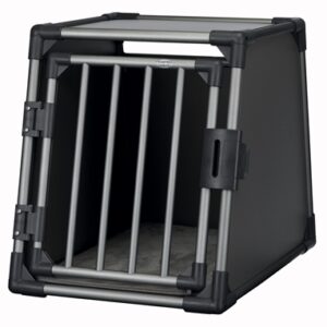 TRIXIE VERVOERSBOX ALUMINIUM GRAFIET