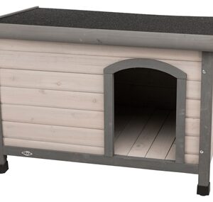 TRIXIE NATURA HONDENHOK CLASSIC PLAT DAK GRIJS