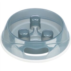 TRIXIE VOERBAK SLOW FEED KUNSTSTOF ANTI-SLIP ASSORTI