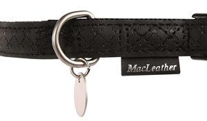 MACLEATHER HALSBAND ZWART