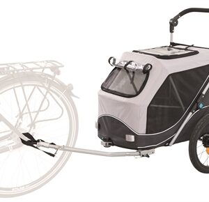 TRIXIE HONDENFIETSKAR OPVOUWBAAR GRIJS