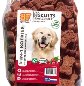 BF PETFOOD 3 IN 1 HONDENKOEKJES MET CRANBERRY