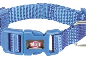 TRIXIE HALSBAND HOND PREMIUM ROYAL BLAUW