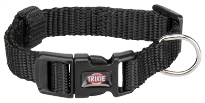 TRIXIE HALSBAND HOND PREMIUM ZWART