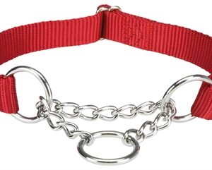 TRIXIE HALSBAND HOND PREMIUM HALFSLIP HALSBAND ROOD