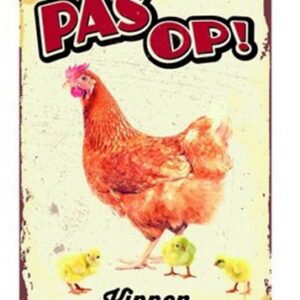 PLENTY GIFTS WAAKBORD BLIK KIPPEN