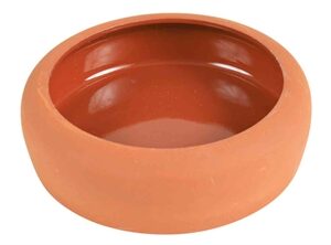 TRIXIE VOERBAK DRINKBAK AFGERONDE RAND KERAMIEK