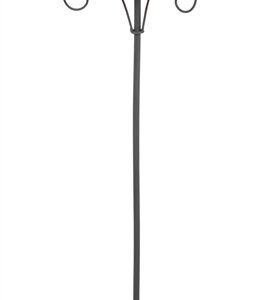 TRIXIE VOGELDRINKSCHAAL / -BAD VOOR GRONDFIXATIE METAAL GRIJS