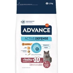 ADVANCE CAT STERILIZED SENSITIVE SENIOR 10+
