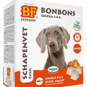 BF PETFOOD SCHAPENVET MAXI BONBONS ZALM