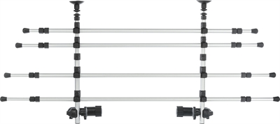 TRIXIE AUTOREK ZILVER / ZWART