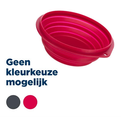 TRIXIE VOERBAK / DRINKBAK REIS SILICONEN ASSORTI