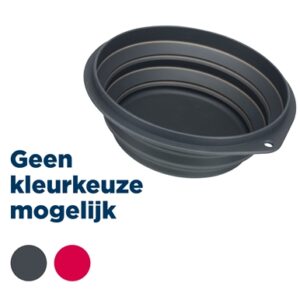 TRIXIE VOERBAK / DRINKBAK REIS SILICONEN ASSORTI