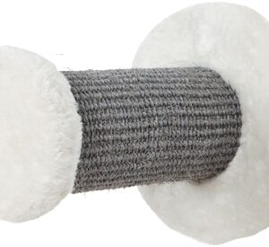 TRIXIE KRABPAAL KLIMPLATEAU VOOR AAN DE MUUR GRIJS / WIT